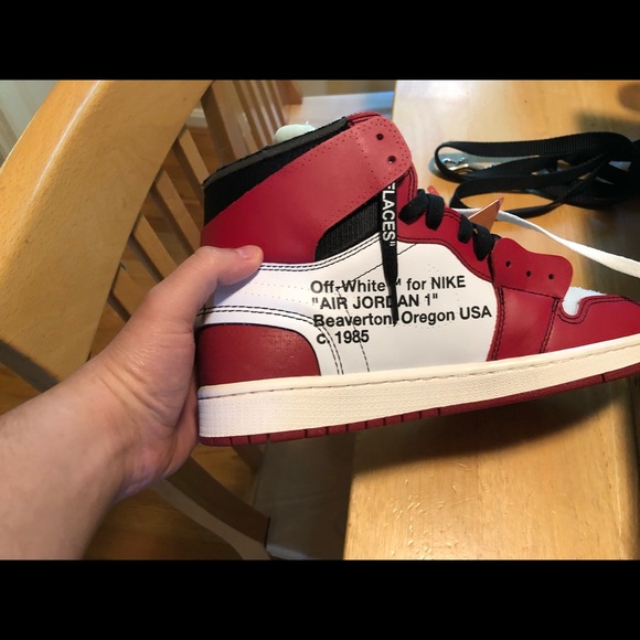 Jordan 1 off white OG Chicago - Picture 6 of 8